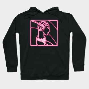 Art Deco woman portrait Hoodie